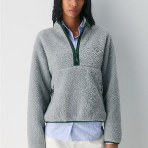 Aritzia Polartec Gray Fleece